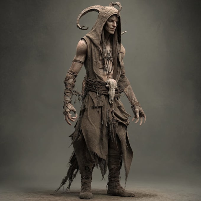 fantasy horror and fantasy horror character