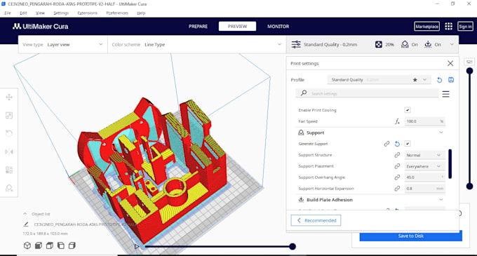 create gcode for 3d printing from stl