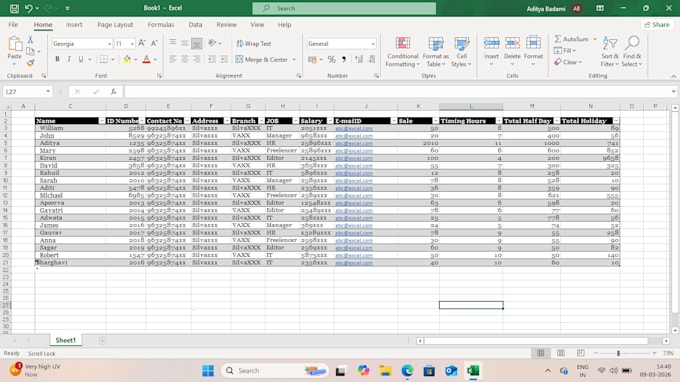do excel data cleaning