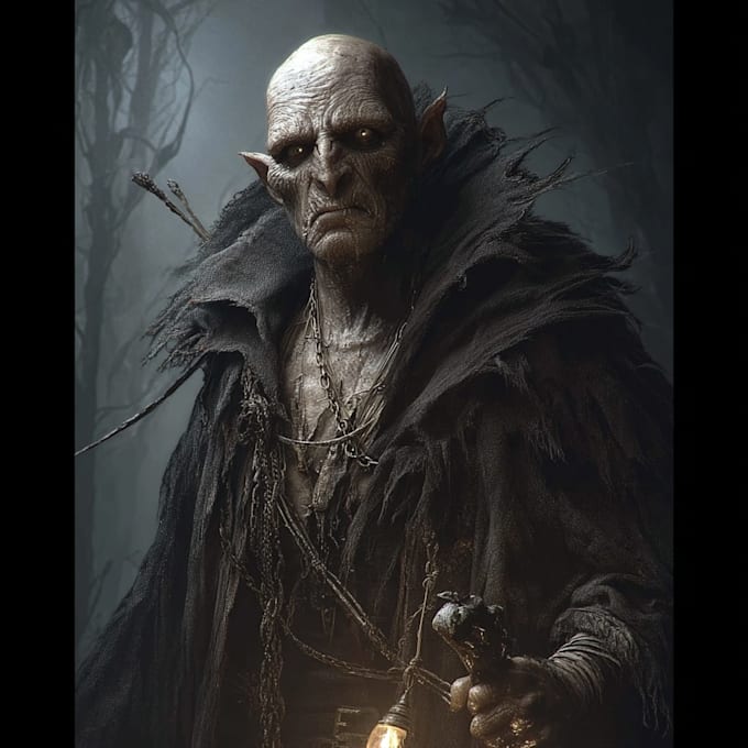 fantasy horror and fantasy horror character