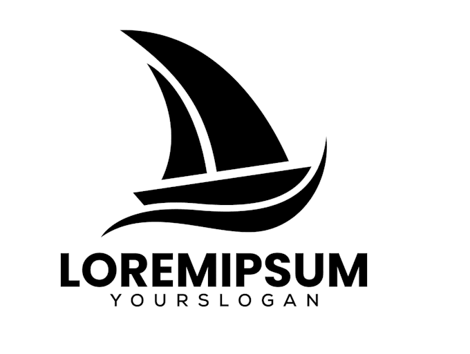 design branding boat logo