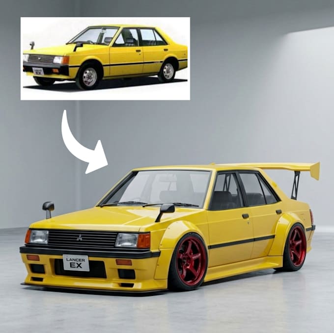 make your ordinary car into a modification