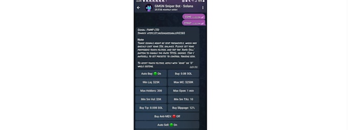 build a custom solana sniper, bot, telegram copy trading bot, arbitrage