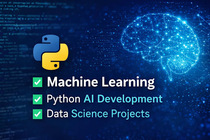 build ai, machine learning or deep learning to in python