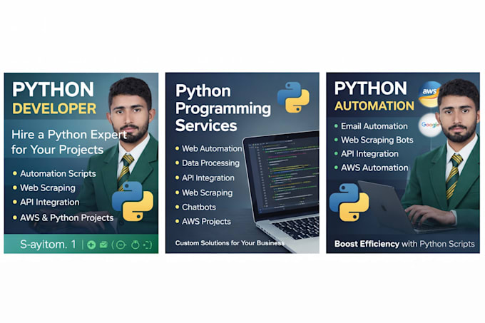 develop python scripts, web scraping and ai solutions