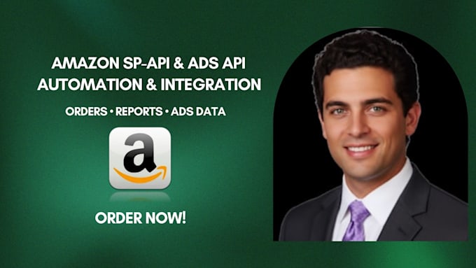 build amazon sp api and amazon ads api integration and automation
