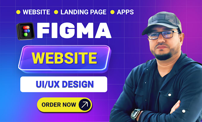 do figma website design, figma design, website ui ux and mobile app ui ux design