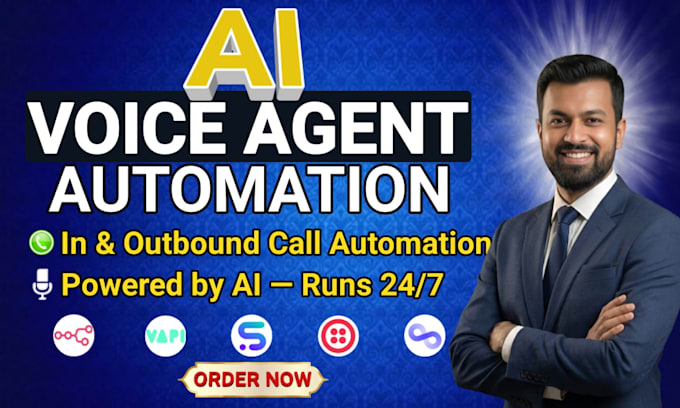 build an ai voice agent using vapi, retell, synthflow, n8n