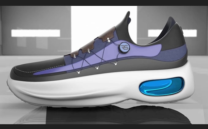 create 3d shoe animation, 3d shoe model, shoe design, 3d shoe rendering