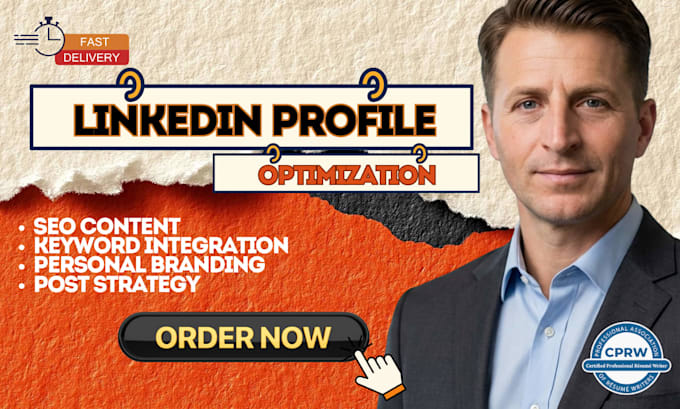 design, revamp, and SEO optimize your linkedin profile