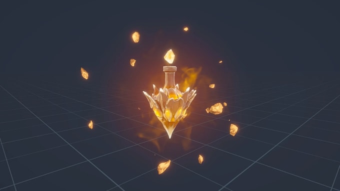 create top notch visual effects, game vfx, 2d vfx, 3d vfx, shader for unity game