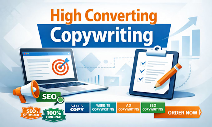 Write high converting sales copy, website copywriting, ad copy and seo ...