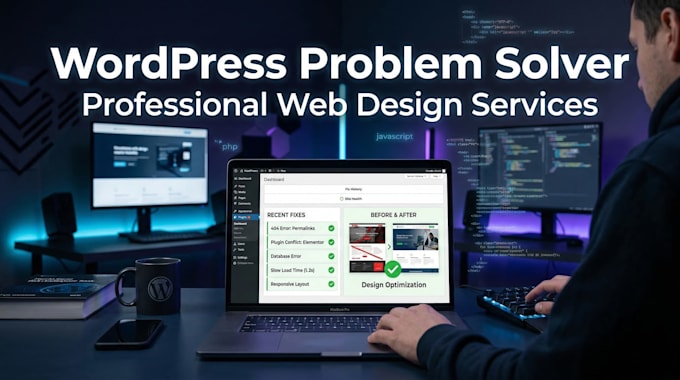 fix wordpress issues, css bugs, website errors