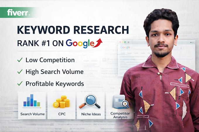 do SEO keyword research for low competition and high ranking