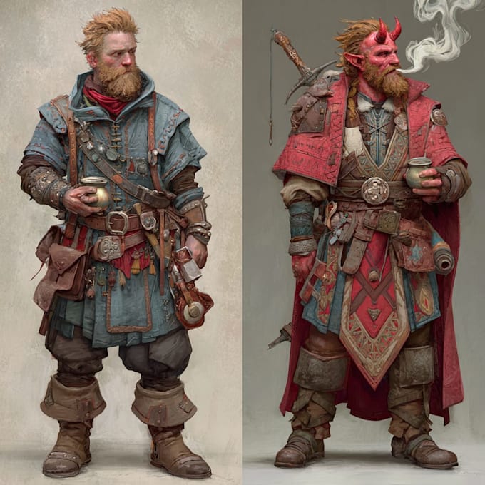 do dnd character and dnd party character