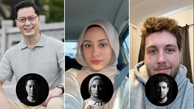 create professional ai headshots for profile picture