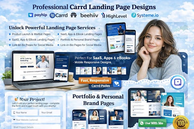 build carrd website carrd website design carrd landing page carrd co website