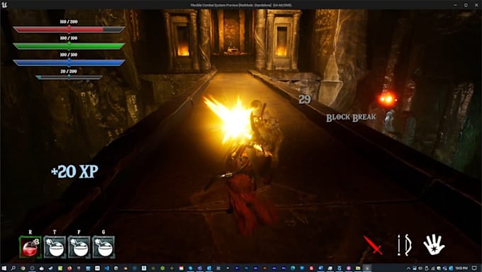 unreal engine 5 vfx game animation combat game system ue5 fps blueprint