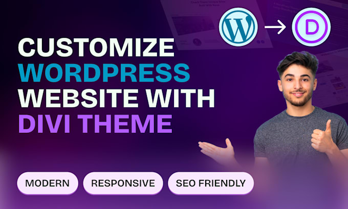 fix, install, create wordpress site using divi theme