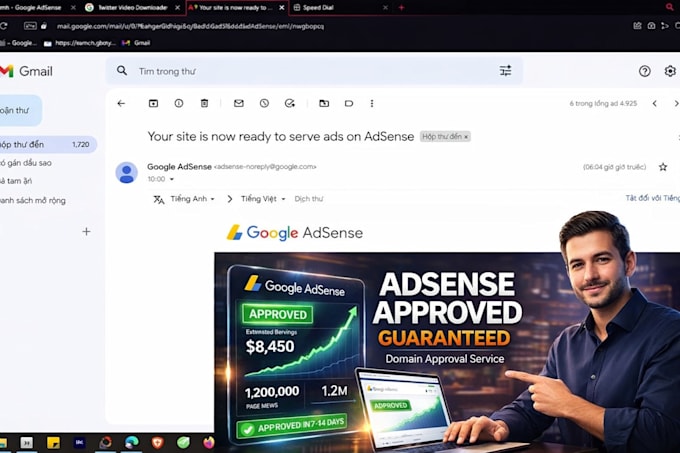 approve your domain with google adsense