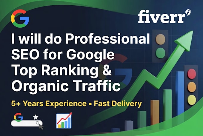 do professional SEO for google top ranking and traffic