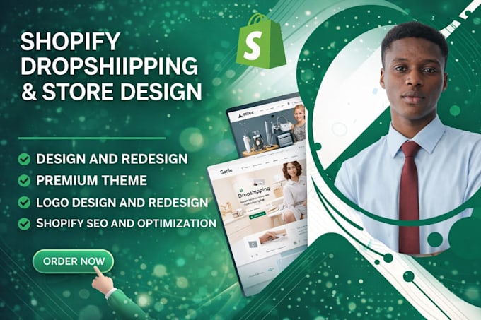 design shopify store, build shopify website and redesign shopify store