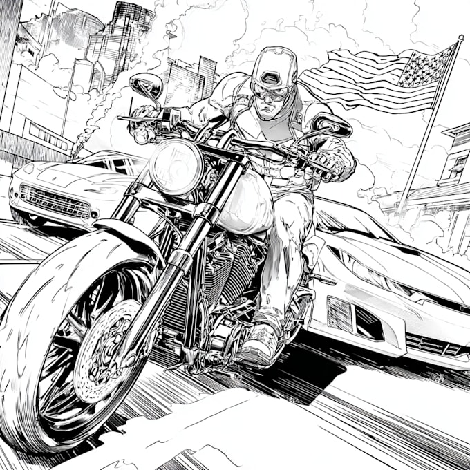 design original comic character for your story