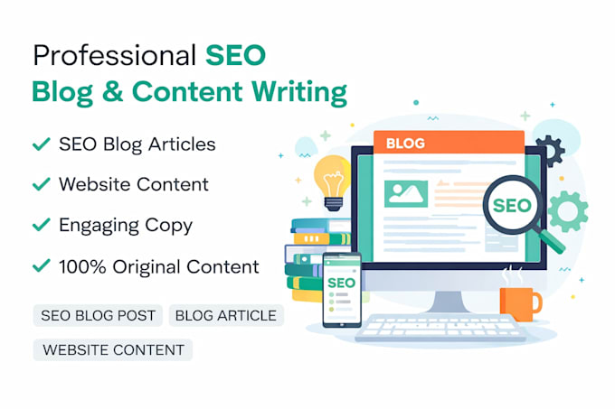 write SEO blog articles and website content