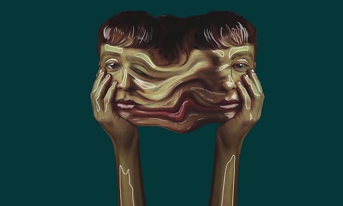 create custom illustrated posters or magazine covers