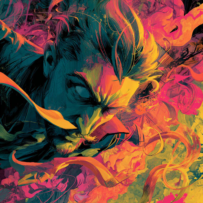 comic book illustration with comic book illustrator