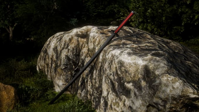 create 3d weapons and props