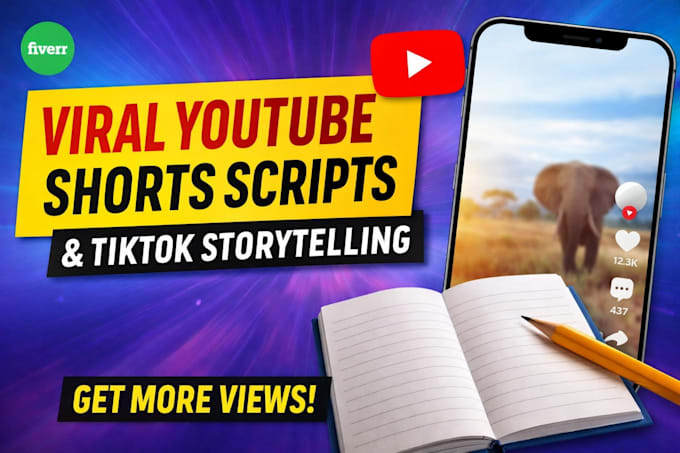 write viral youtube shorts scripts or storytelling scripts