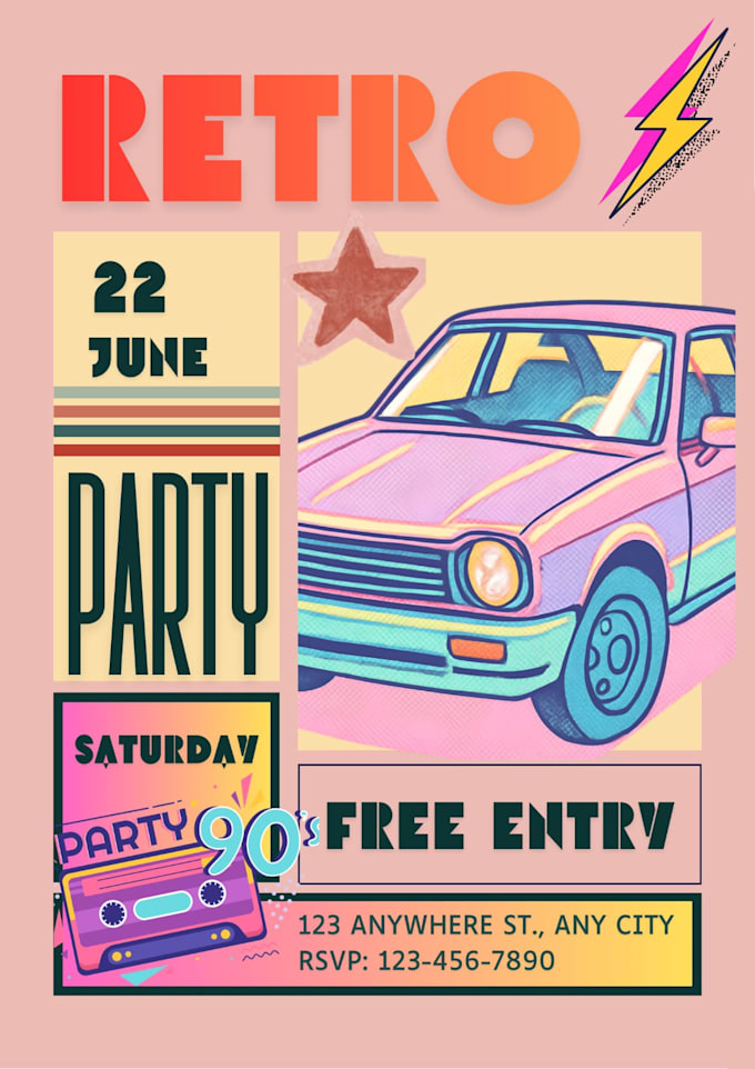 design modern posters and flyers