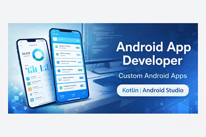 develop an android app using kotlin and android studio