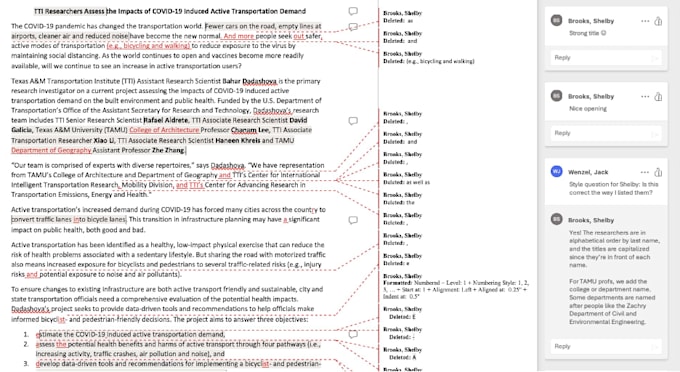 proofread pages with fast turnarounds