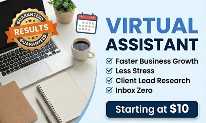 be virtual assistant for business research and admin tasks