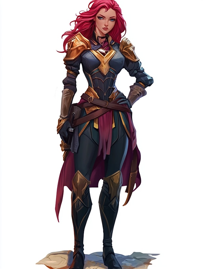 draw 2d game character or 2d game character