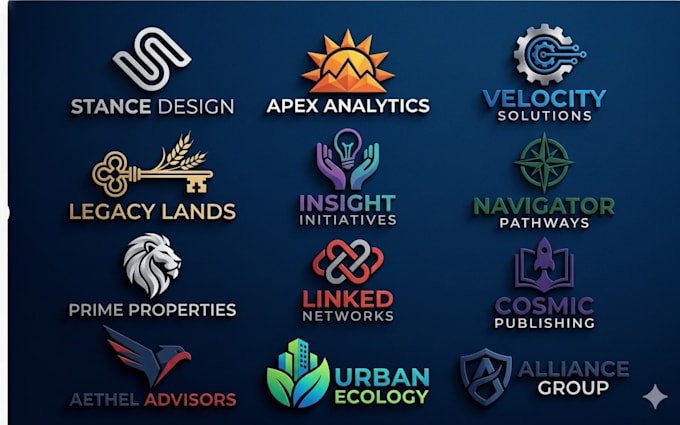do premium minimalist business logo design with unlimited revisions