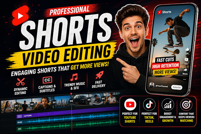 create short form content, reels editor, tiktok video editing