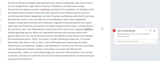 proofread your german text
