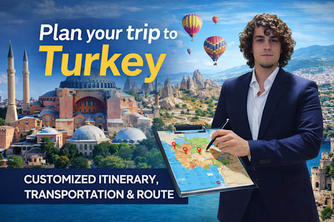 plan your customized trip in turkey including transportation, route, attractions