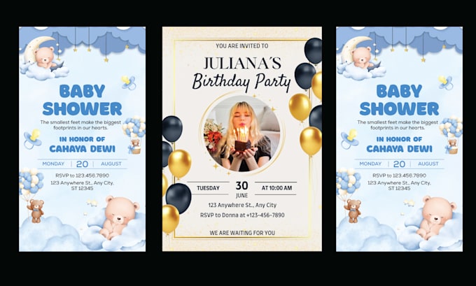 design a luxury invitation card