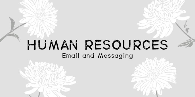 manage HR emails and professional messaging
