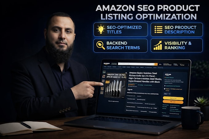 do amazon SEO listing optimization title bullets and description