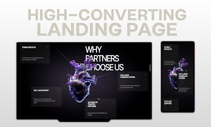design a high converting wordpress landing page