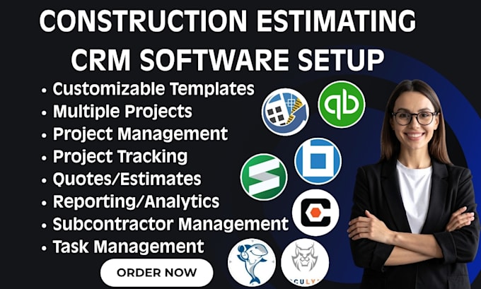 setup active takeoff quickbooks procore clockshark stack bluebeam revu acculynx