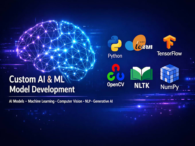 build ai, machine learning, and deep learning models using python