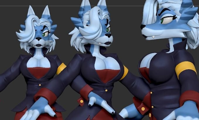 create a vrchat avatar furry vrchat avatar 3d model vrchat avatar face tracking