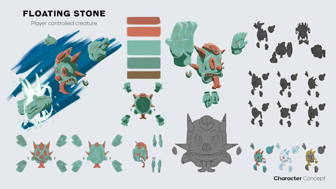 design a fantasy creature in an animated style for you