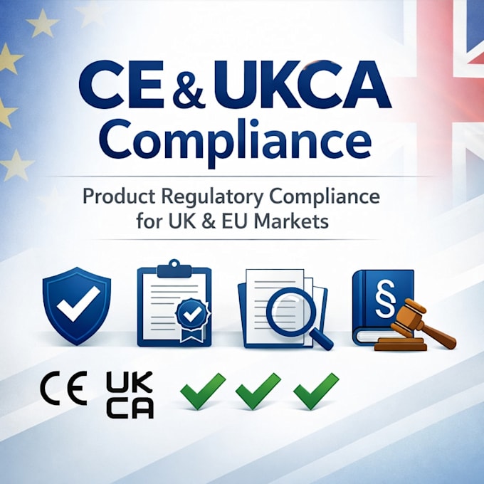 prepare ce marking and ukca compliance documentation